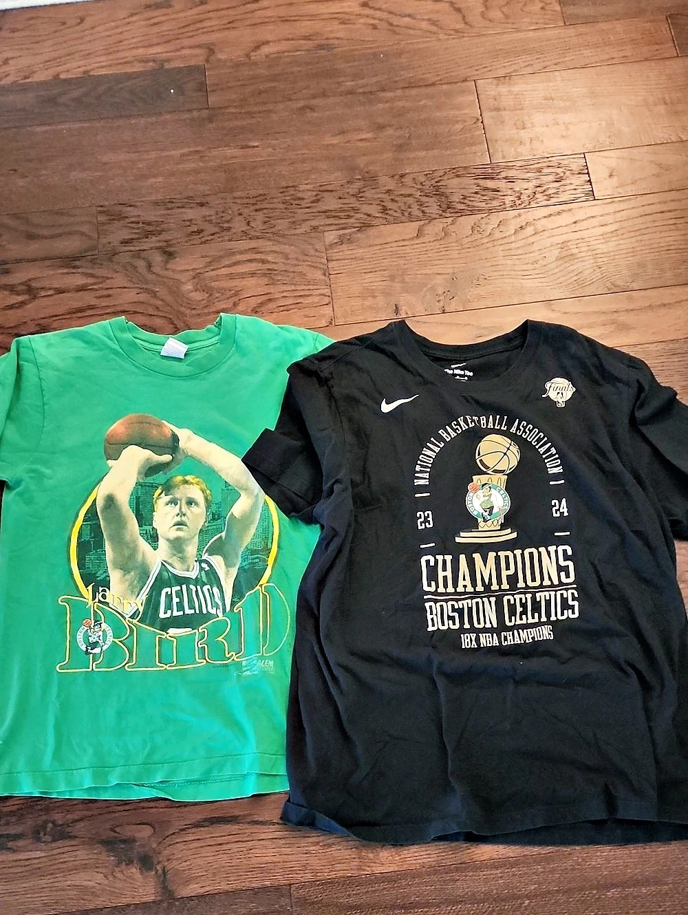 Nike Boston Celtics 2024 NBA Finals Champions Locker Room T-Shirt